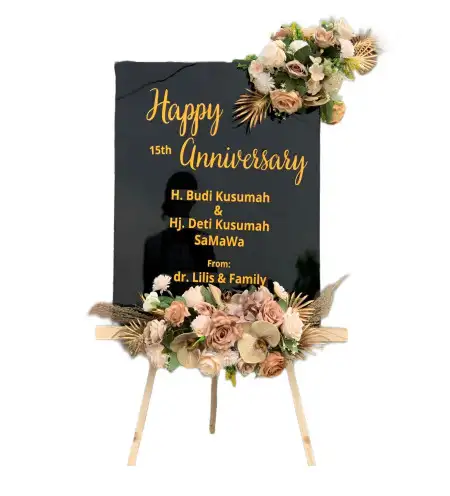 Papan Bunga Akrilik Johowinong